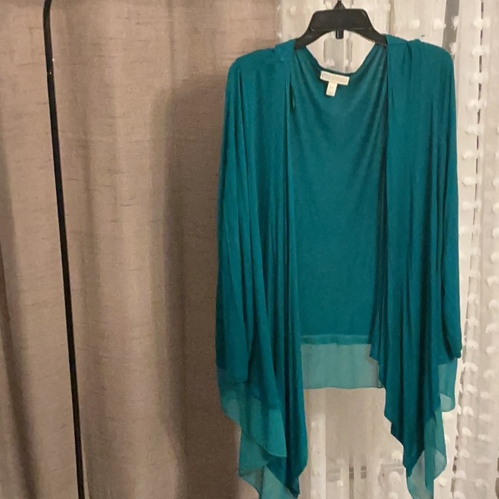 Dana Buchman Teal Women's Cardigan